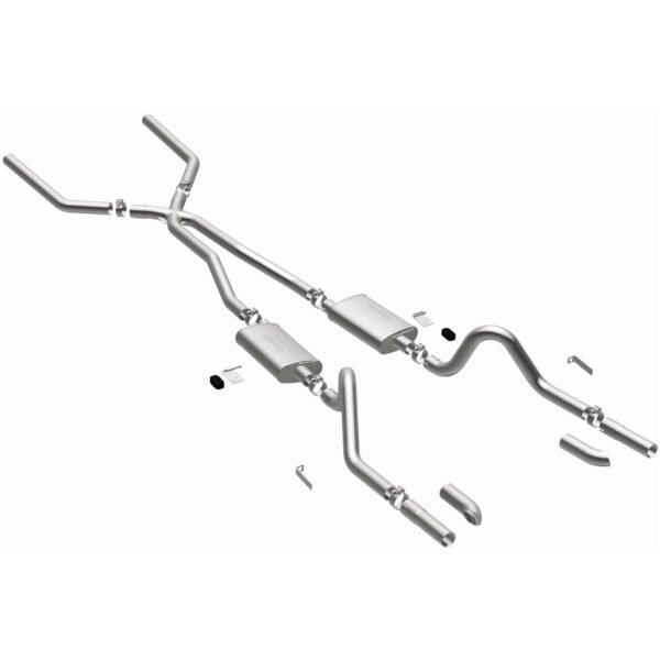 MagnaFlow 1967-1970福特野馬街道系列橫樑後效能排氣系統