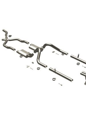 MagnaFlow 1955-1957雪佛蘭Bel-Air Street系列橫樑後效能排氣系統