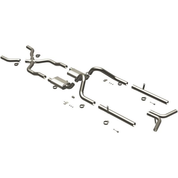 MagnaFlow 1955-1957雪佛蘭Bel-Air Street系列橫樑後效能排氣系統