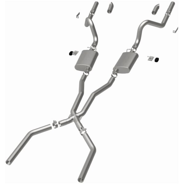 MagnaFlow 1967-1970福特野馬街道系列橫樑後效能排氣系統