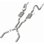 MagnaFlow 1964-1966福特野馬街道系列橫樑後效能排氣系統