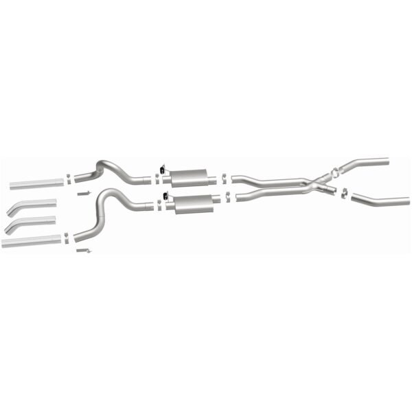 MagnaFlow 1967-1970福特野馬街道系列橫樑後效能排氣系統