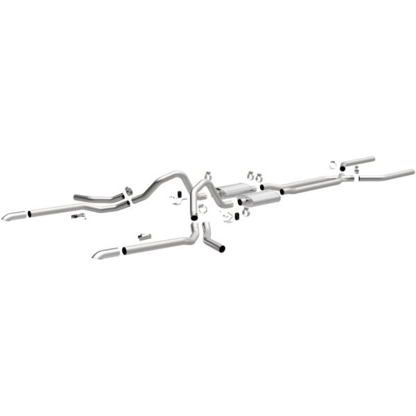 MagnaFlow 1965-1969雪佛蘭Impala Street系列橫樑後效能排氣系統