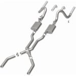 MagnaFlow 1967-1970福特野馬街道系列橫樑後效能排氣系統