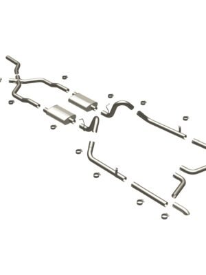 MagnaFlow 1955-1957雪佛蘭Bel-Air Street系列橫樑後效能排氣系統