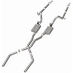 MagnaFlow 1964-1966福特野馬街道系列橫樑後效能排氣系統