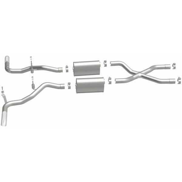 MagnaFlow 1966-1977福特野馬街系列橫樑後效能排氣系統