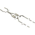 MagnaFlow 1967-1970福特野馬街道系列橫樑後效能排氣系統