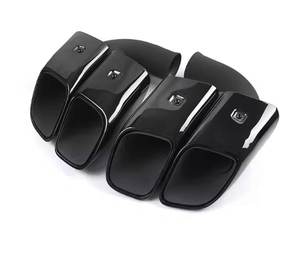 1-14保時捷Cayenne專用黑鈦方口尾喉咀