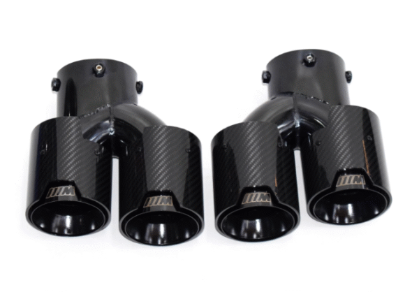 寶馬-M240-M340-M440專用尾喉咀-碳纖維鈦金黑