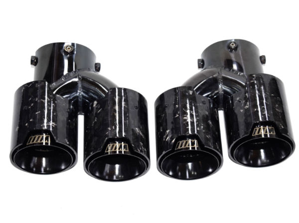 寶馬-M240-M340-M440專用尾喉咀-碳纖維鍛造鈦金黑