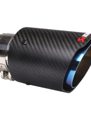 汽車尾喉咀-63-89mm直邊啞光纖維烤藍