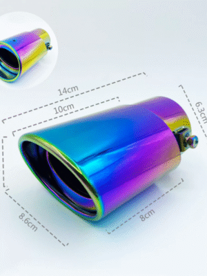 汽車尾喉咀-橢圓全彩直通用款