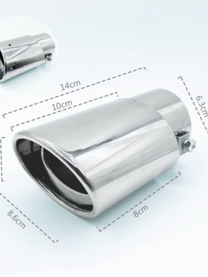 汽車尾喉咀-橢圓白金直通用款