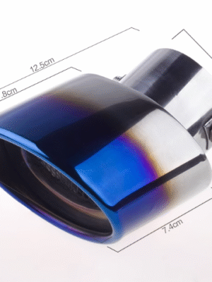 汽車尾喉咀-烤藍彎帶網升級款