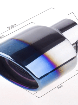 汽車尾喉咀-烤藍直帶網升級款