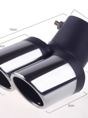 汽車尾喉咀-雙管白金彎通用款